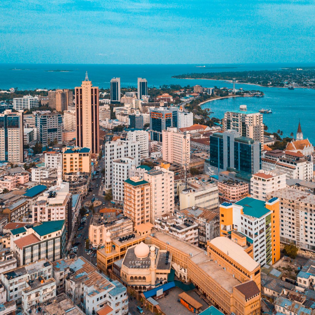 Exterior view of Dar es salam city