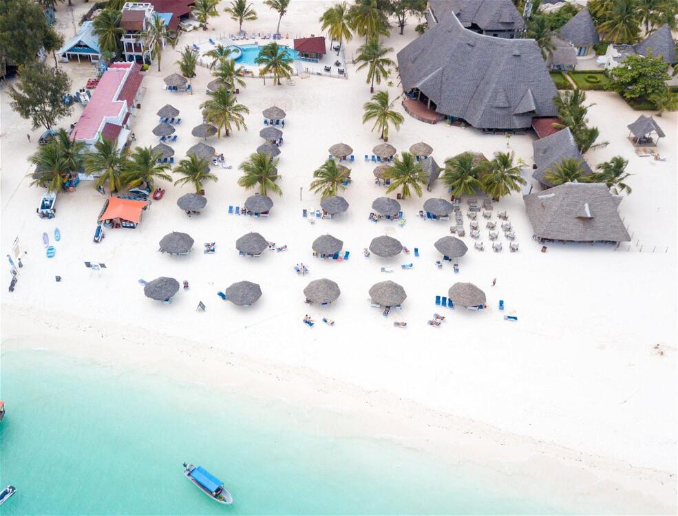 The most beautiful beach for honeymooners in Zanzibar