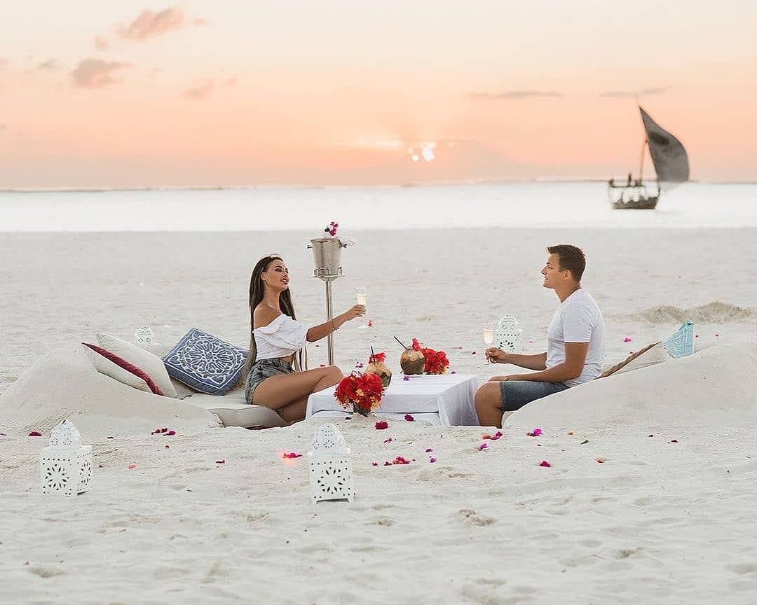 Le week-end romantique à Zanzibar